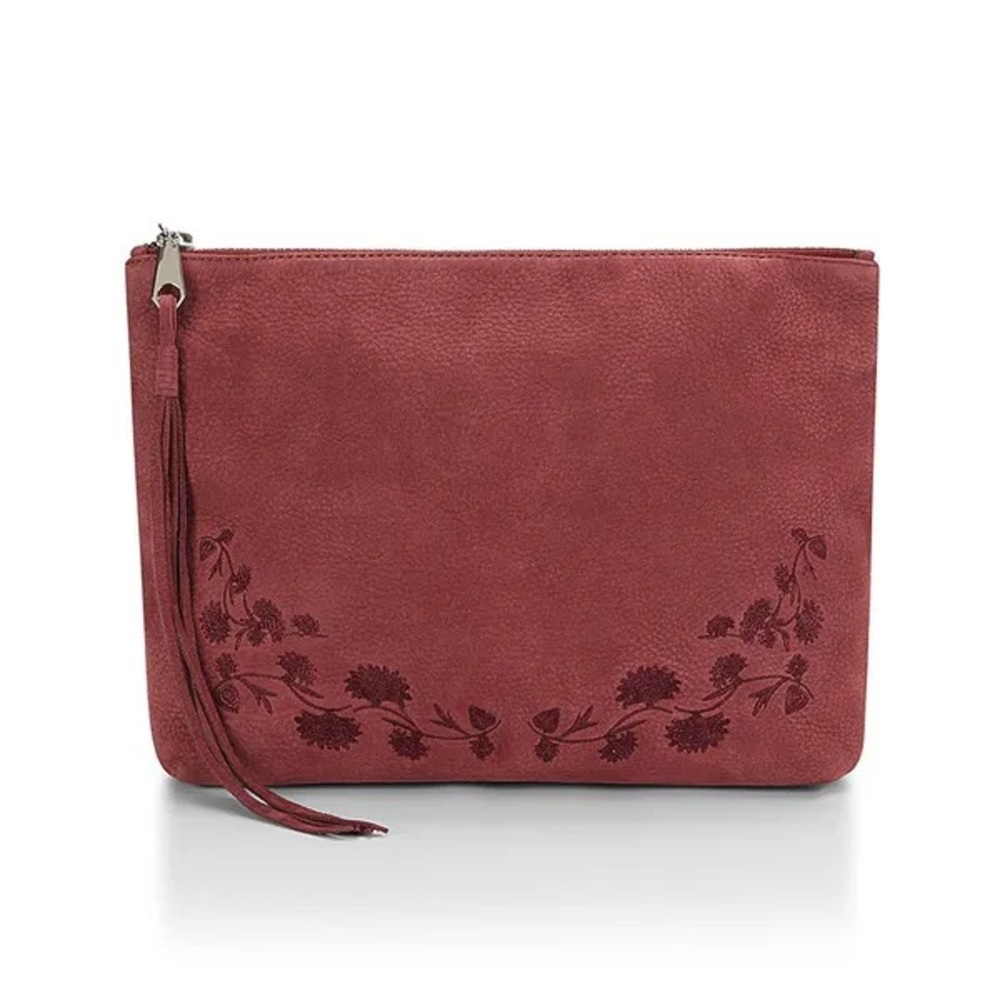 Rare NWT Rebecca Minkoff Leather Clutch Foldover Bag